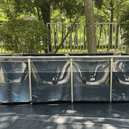 500 Gallon Heavy-Duty Fish Breeding Tank – Large Aquarium for Aquaculture (78.7in × 59.1in × 23.6in)