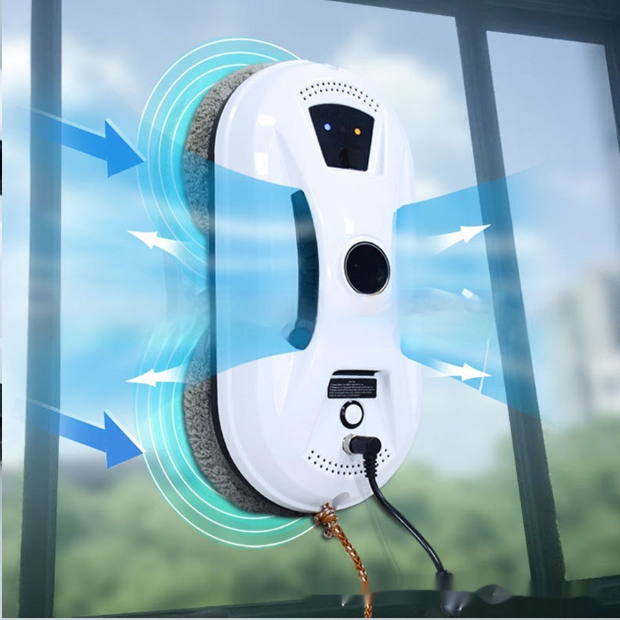 Window Cleaning Robot with Remote Control