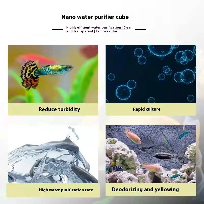 Fish Tank Water Purification Cube