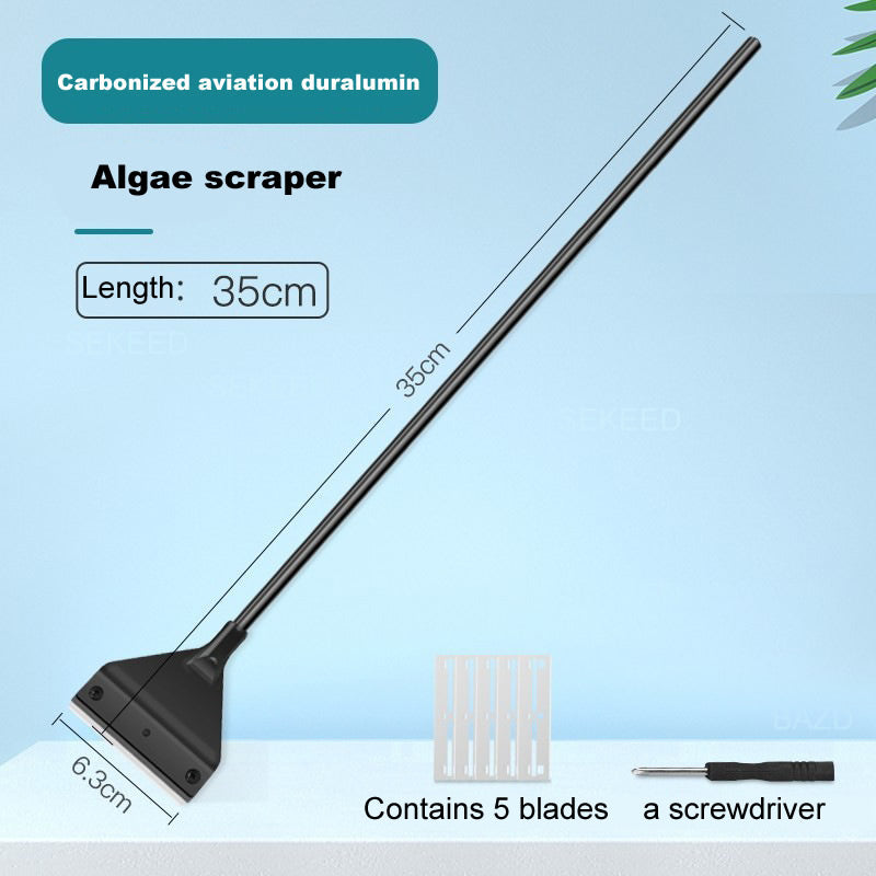 Algae Scraper Tool with Long Handle