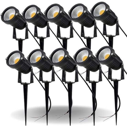 10PCS LED Pond Lights for Garden and Landscape Outdoor Fish Pond Lighting