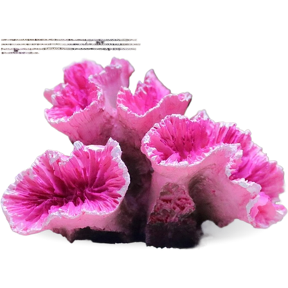 Resin Artificial Aquarium Fish Tank Decoration  Realistic Fox Coral