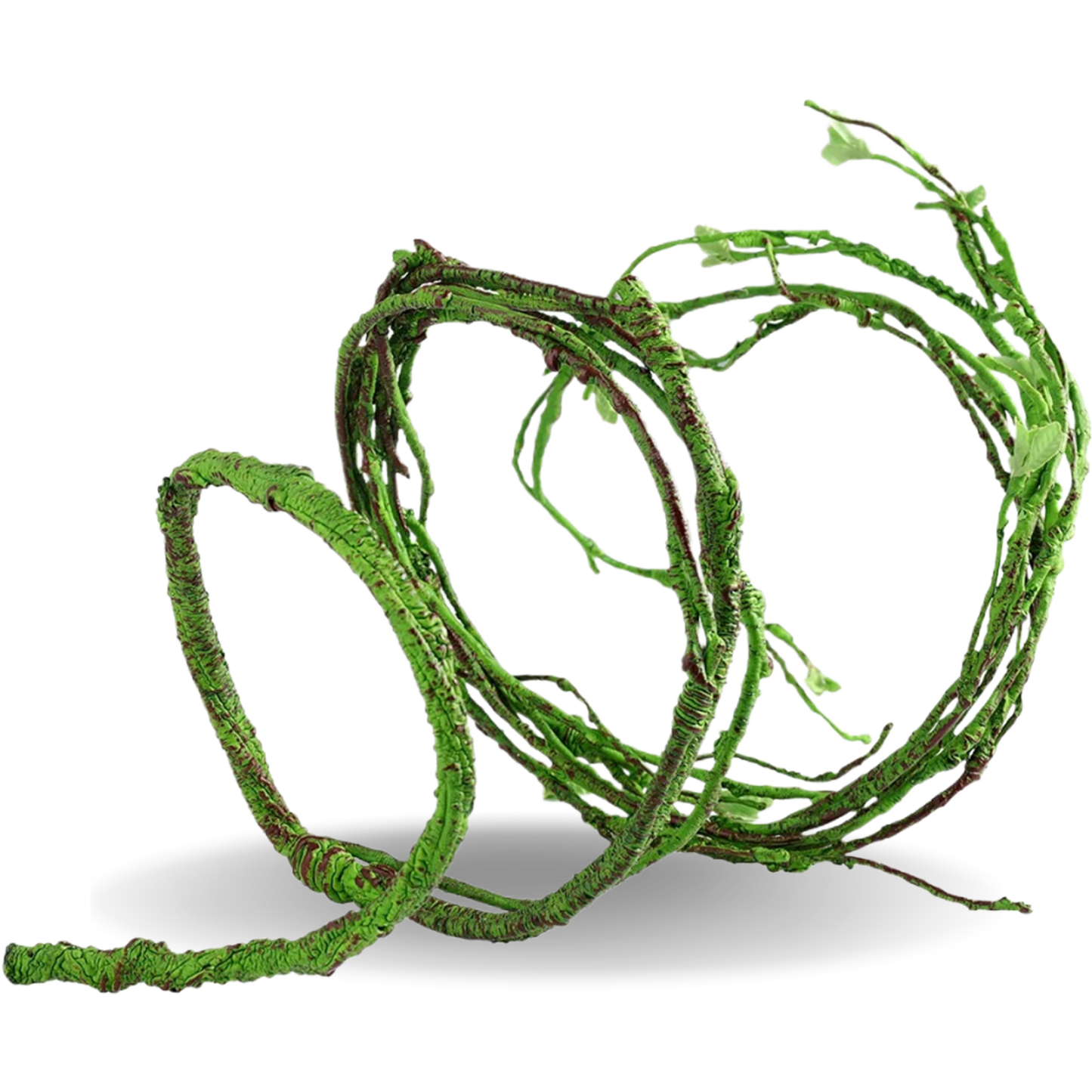 Artificial Hanging Branch Vines  Realistic Greenery for Pet Reptile Terrariums and Habitats