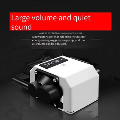 High Power Ultra Quiet Aquarium Air Pump  25W Deep Water Oxygen Compressor for Fish Tanks