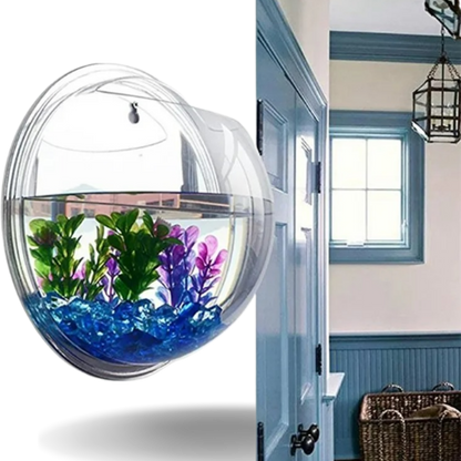 Elegant 12 Inch Wall Mounted Fish Bowl