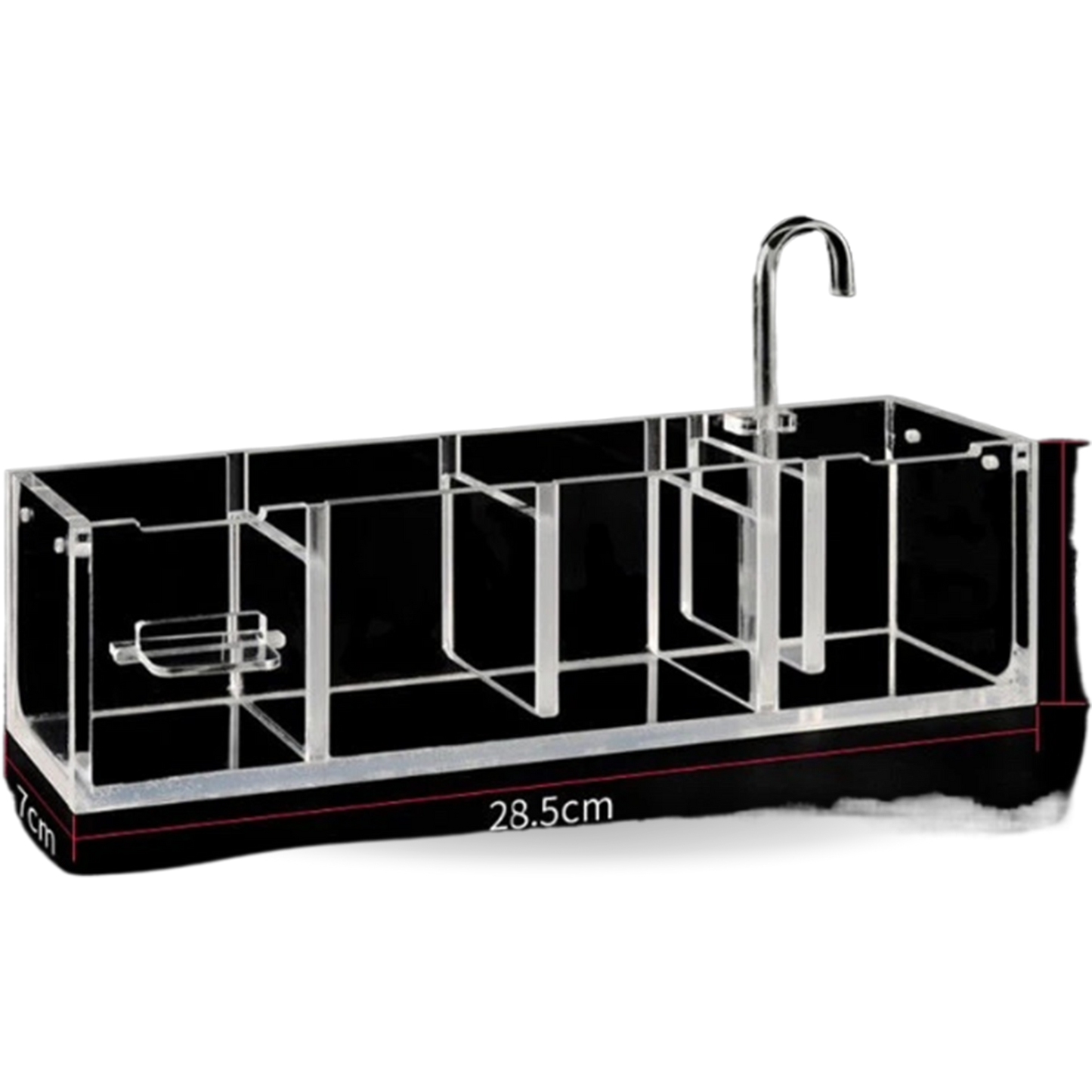 2-6 Grid Hang On Aquarium Pump Filter with Oxygen Box