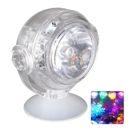 Aquarium USB LED Spotlight Colorful Gradient Waterproof Diving Light with Remote Control