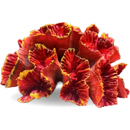 Resin Artificial Aquarium Fish Tank Decoration  Realistic Fox Coral