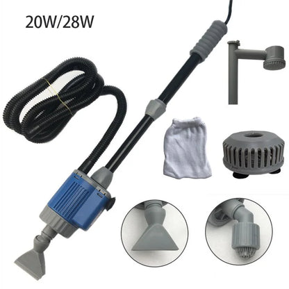 All in One Automatic Aquarium Fish Tank Siphon Pump, Gravel Cleaner, and Vacuum for Effortless Cleaning and Maintenance