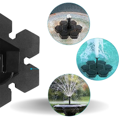 Solar Fountain Pump for Pond, Garden, and Pool