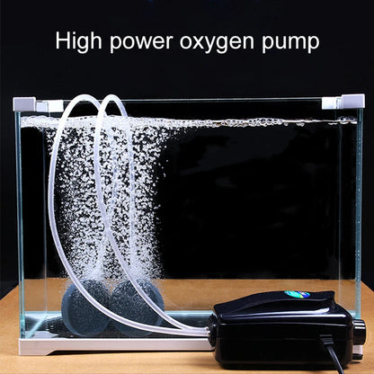 SOBO Silent Aquarium Oxygen Air Pump  Adjustable Air Volume and High Power Aerator