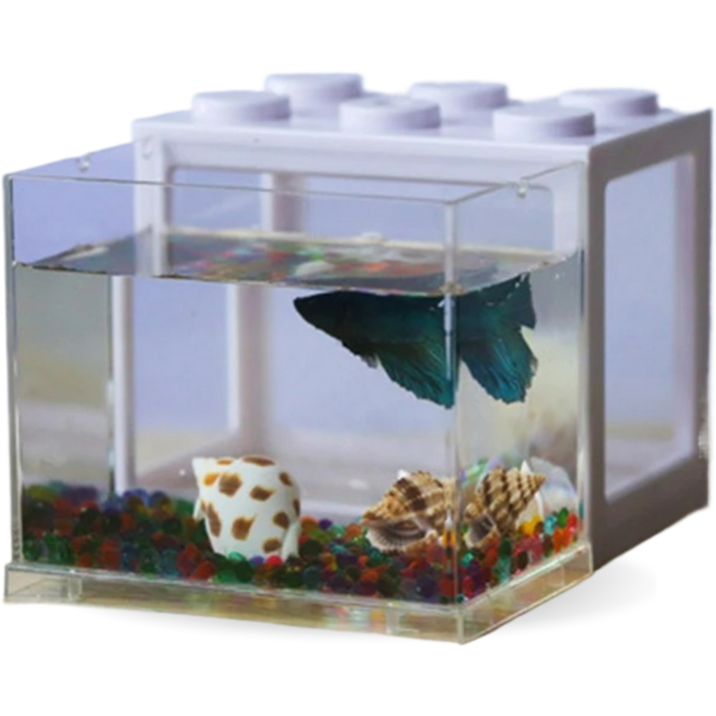 Stackable Space Saving Betta Fish Tank Aquarium