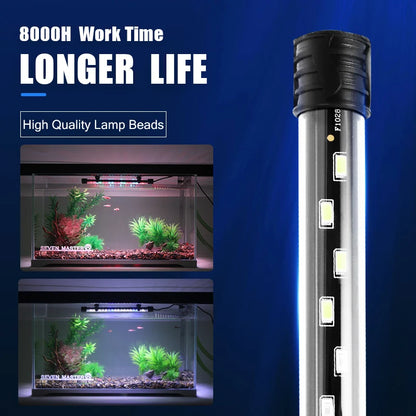 Waterproof LED Aquarium Light Plant Grow Lamp for Fish Tank