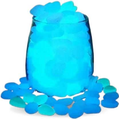 Glow in the Dark Pebbles for Garden, Pond, and Aquarium