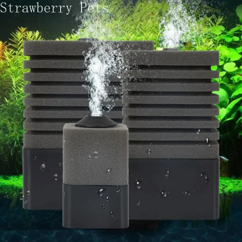 Quiet Biochemical Aquarium Sponge Filter for Fish Tanks Effective Biological Filtration