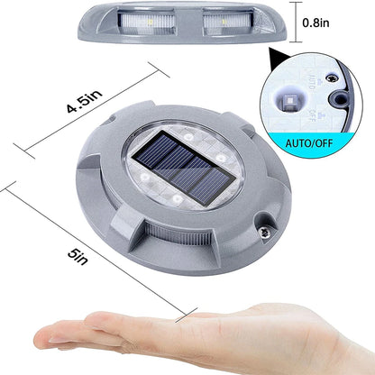 2-4 Pack Solar LED Outdoor Ground Lights