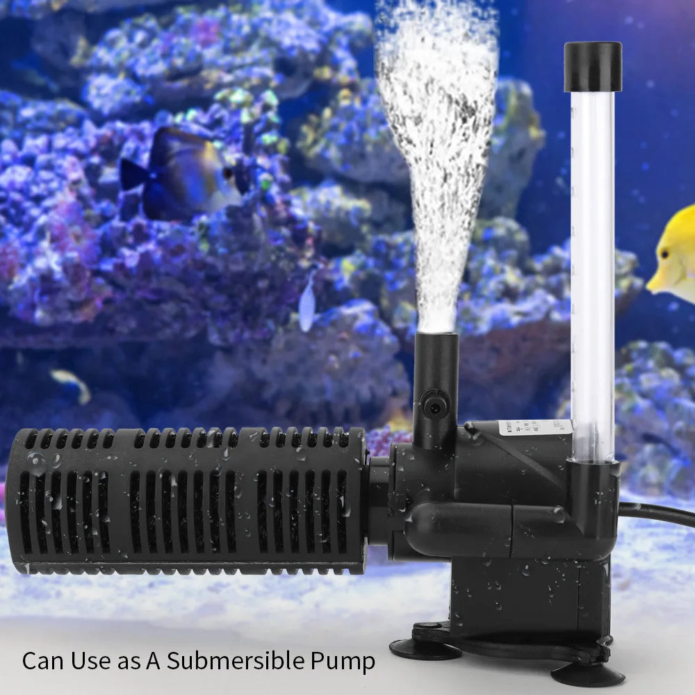 Multifunctional Aquarium Oxygenation, Filtration, and Circulation Pump 220V Electric Fish Tank Filter System