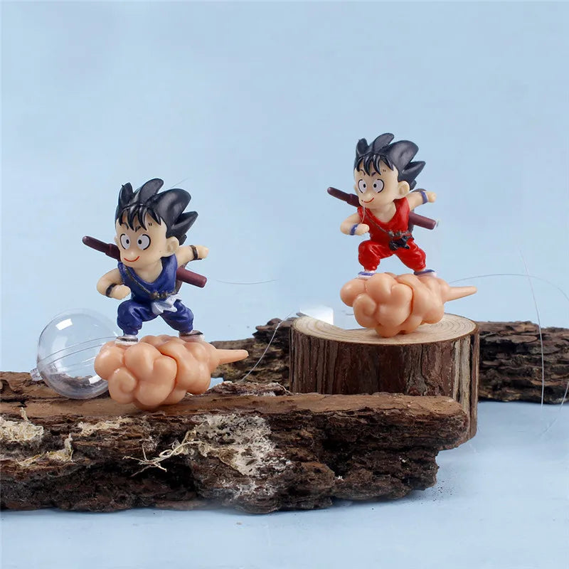 Charming Floating Wukong Aquarium Decoration Cartoon PVC Fish Tank Ornament