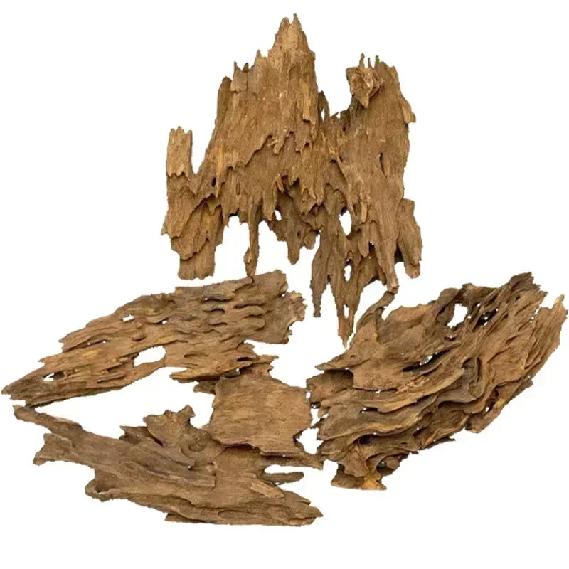 Fish Tank Natural Driftwood Shrimp Wood Aquarium Tree Roots Decoration and Water Conditioner