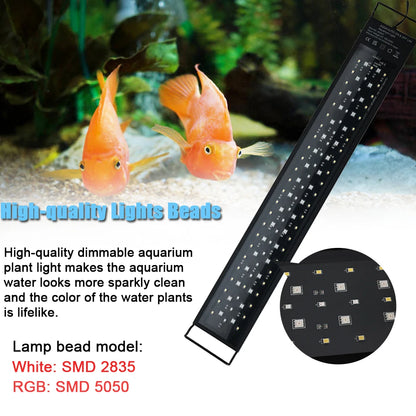 24/7 Full Spectrum Aquarium LED Light Plant Growth and Decorative Lighting