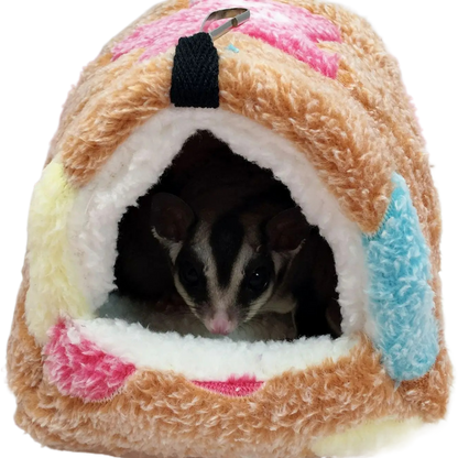 Cotton Birdhouse Hammock Soft Cage Box for Parrots, Cockatiels, and Small Birds