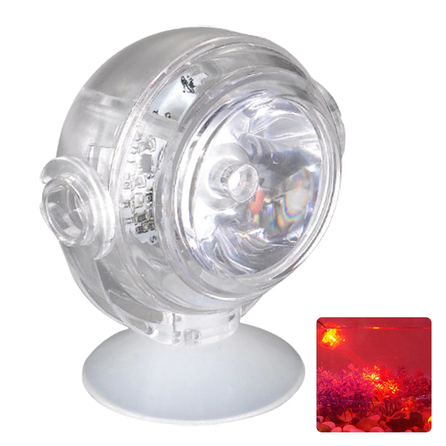 Aquarium USB LED Spotlight Colorful Gradient Waterproof Diving Light with Remote Control