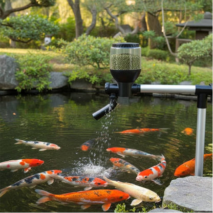 Smart Automatic Pond Fish Feeder