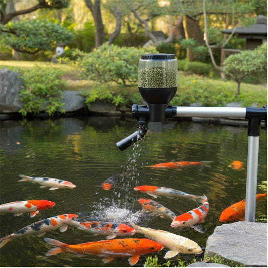 Smart Automatic Pond Fish Feeder