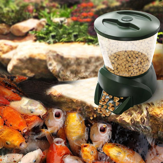 Efficient Automatic Timer Fish Feeder for Fish Ponds - 1kg
