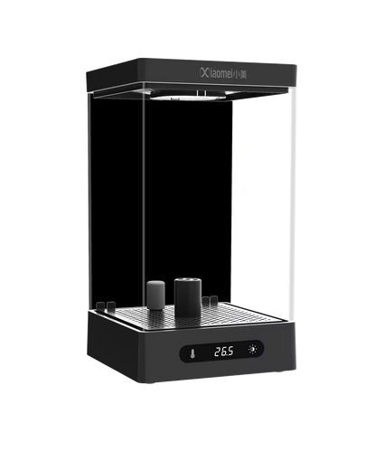 Smart Betta Fish Tank – Mini Desktop Self-Circulating Aquarium with Intelligent Heating, RGB Lighting & App Control (1.6L)