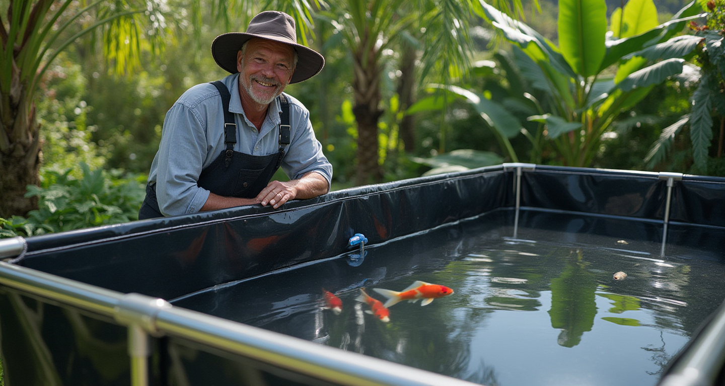 75-2000 Gallons Durable Aquaculture & Aquaponic Fish Breeding Tank | Heavy-Duty, Eco-Friendly Fish Farming Solution