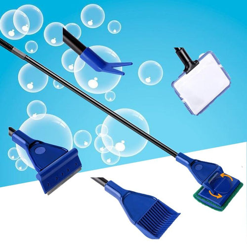 5 in 1 Aquarium Fish Tank Cleaning Tools - MK Aquarium Store