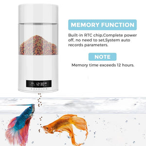 500ML Digital Automatic Smart Aquarium Fish Feeder - MK Aquarium Store