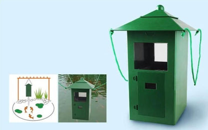 5L Outdoor Hanging Automatic Fish Feeder Dispenser for Ponds - MK Aquarium Store