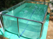 Load image into Gallery viewer, 75-500 Gallons Clear Portable Koi Show Tank for Breeding Aquaponic Aquaculture Fish Farms Aquarium Pond
