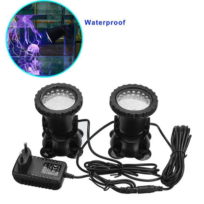 Vibrant Waterproof LED Lights for Ponds, Aquariums, and Gardens