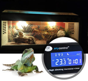 Digital Aquarium Terrarium Reptile Thermostat Heater Cooler Temperature Controller