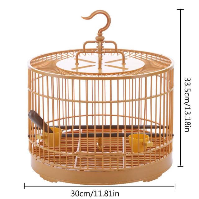 Elegant Birdhouse Cage  Spacious and Stylish Home for Parrots, Cockatiels, and Small Birds