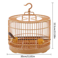 Load image into Gallery viewer, Elegant Parrot Cockatiel Parakeet Lovebirds Pet Birdhouse Cage With Feeder and Water Container
