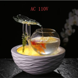 Tabletop Humidifier Mist Warm Cool Fish Bowl Tank Aquarium