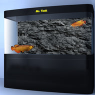 Stone 3D Print Background Wallpaper for Aquarium Fish Tank Terrarium Reptiles