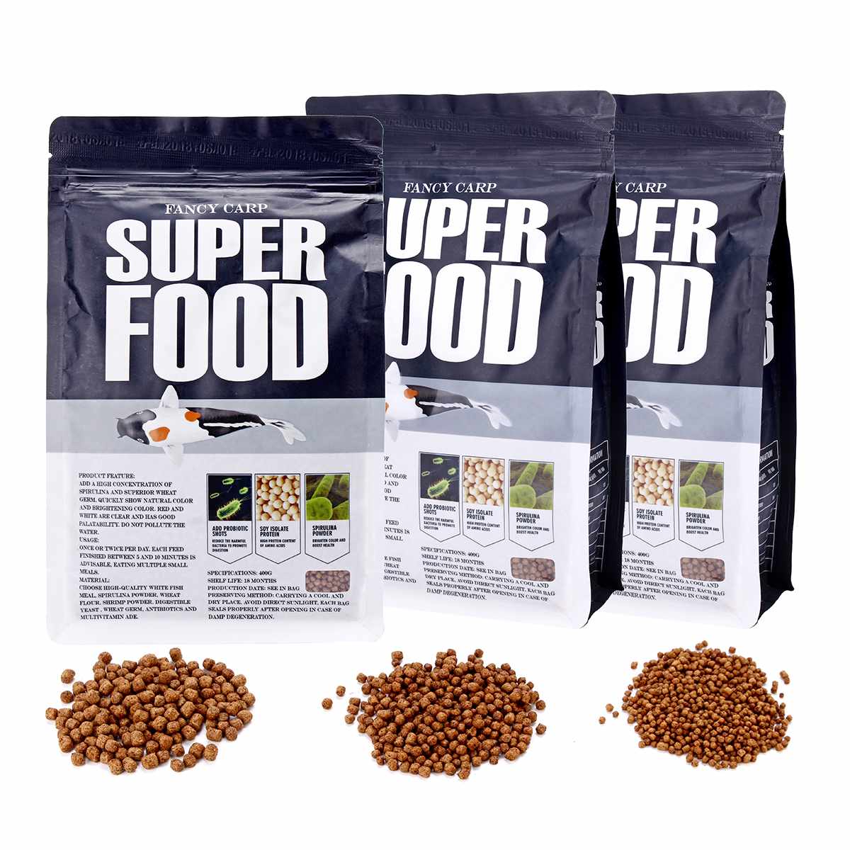 Super Food Fish Meal Feed Floating Pellets