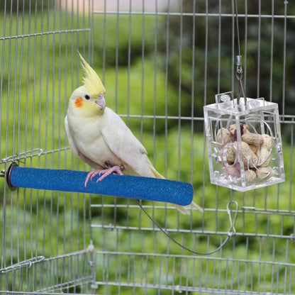 14cm Hanging Pet Bird Perch Stick Pole Bar for Parrots, Cockatiels, and Small Birds