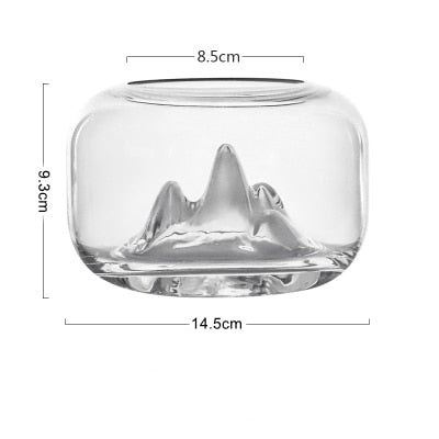 New Unique Mini Fish Bowls Aquarium for Home and Office Decor