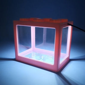 Stackable Mini Tiny Betta Fish Tank Aquarium