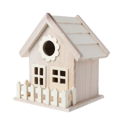 12-15 Inches Wooden Birdhouse Box Cage Nest – Cozy Shelter for Birds