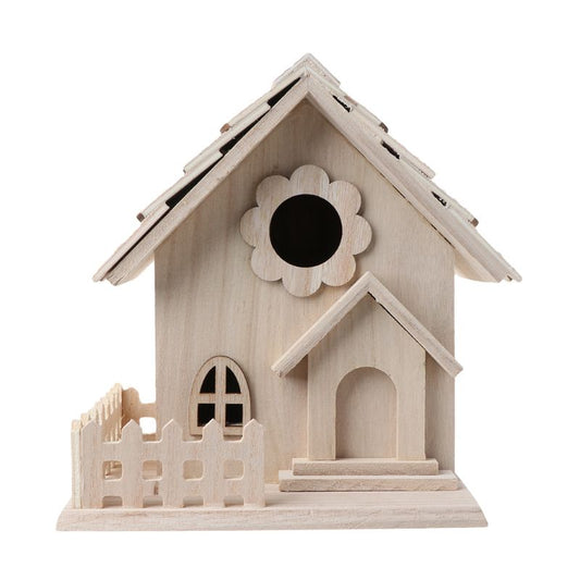 12-15 Inches Wooden Birdhouse Box Cage Nest – Cozy Shelter for Birds