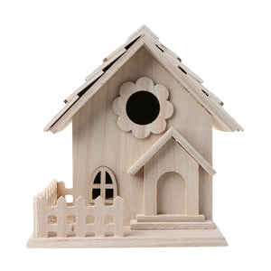 12-15 inches Wooden Birdhouse Box Cage Nest