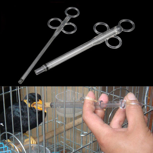 Bird Medicine and Feeding Syringe  Precise Feeding Tool for Parrots, Cockatiels, and Small Birds