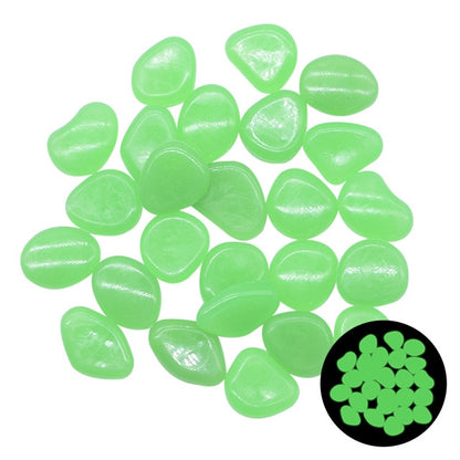 Glow in the Dark Pebbles for Garden, Pond, and Aquarium